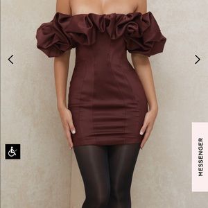 House of CB Brown Selena Dress